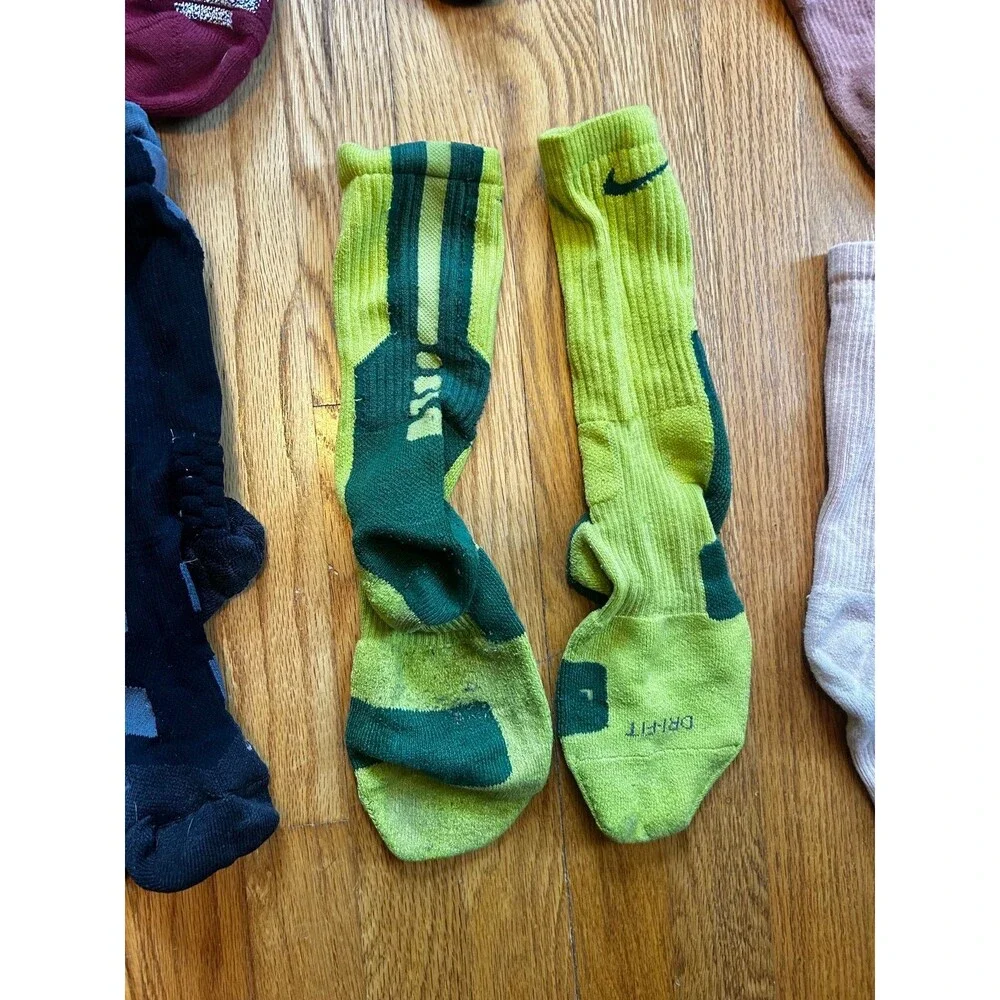 Huge Mens Nike Elite, Dri Fit, Under Armour, Adidas, Bombas Socks Headband Lot